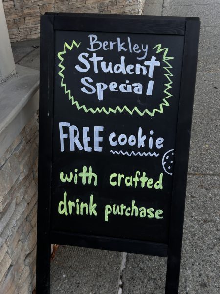 Free cookie with crafted drink purchase