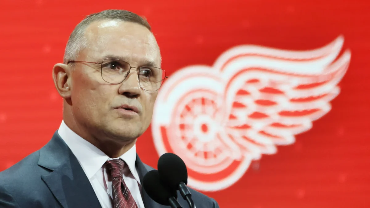 Detroit Red Wings General Manager Steve Yzerman