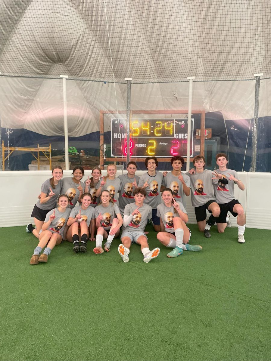 Meloche F.C poses for a team picture after their win against Sons of Pitches.