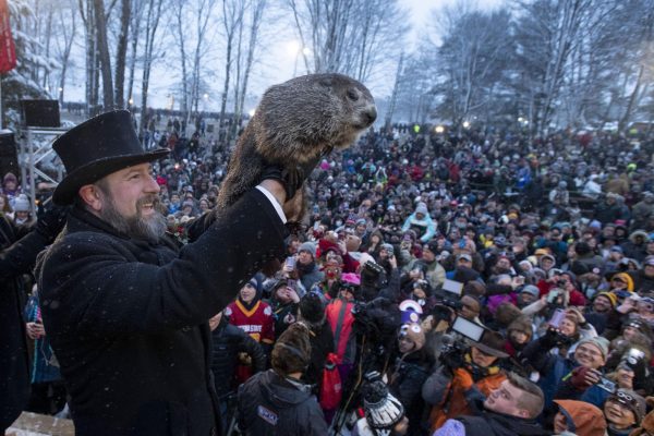 Punxsutawney Phil Predicting the weather for 6 weeks.