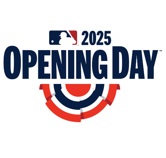 2025 MLB opening day logo 