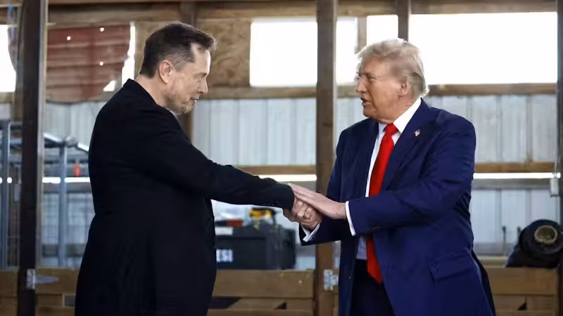 The broken alliance between President Trump and Elon Musk
