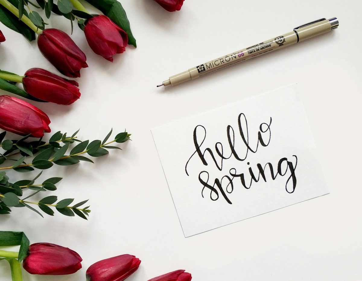 Photo by Alena Koval: https://www.pexels.com/photo/hello-spring-handwritten-paper-920147/