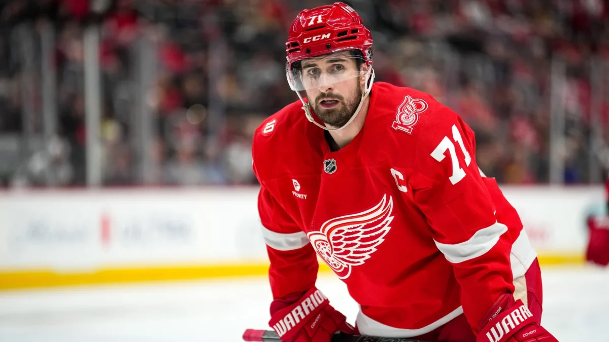 Detroit Red Wings Captain Dylan Larkin